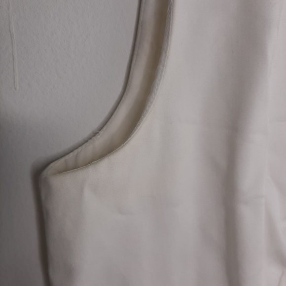 Anne Klein White Embelished Dress size 10 - Picture 5 of 7